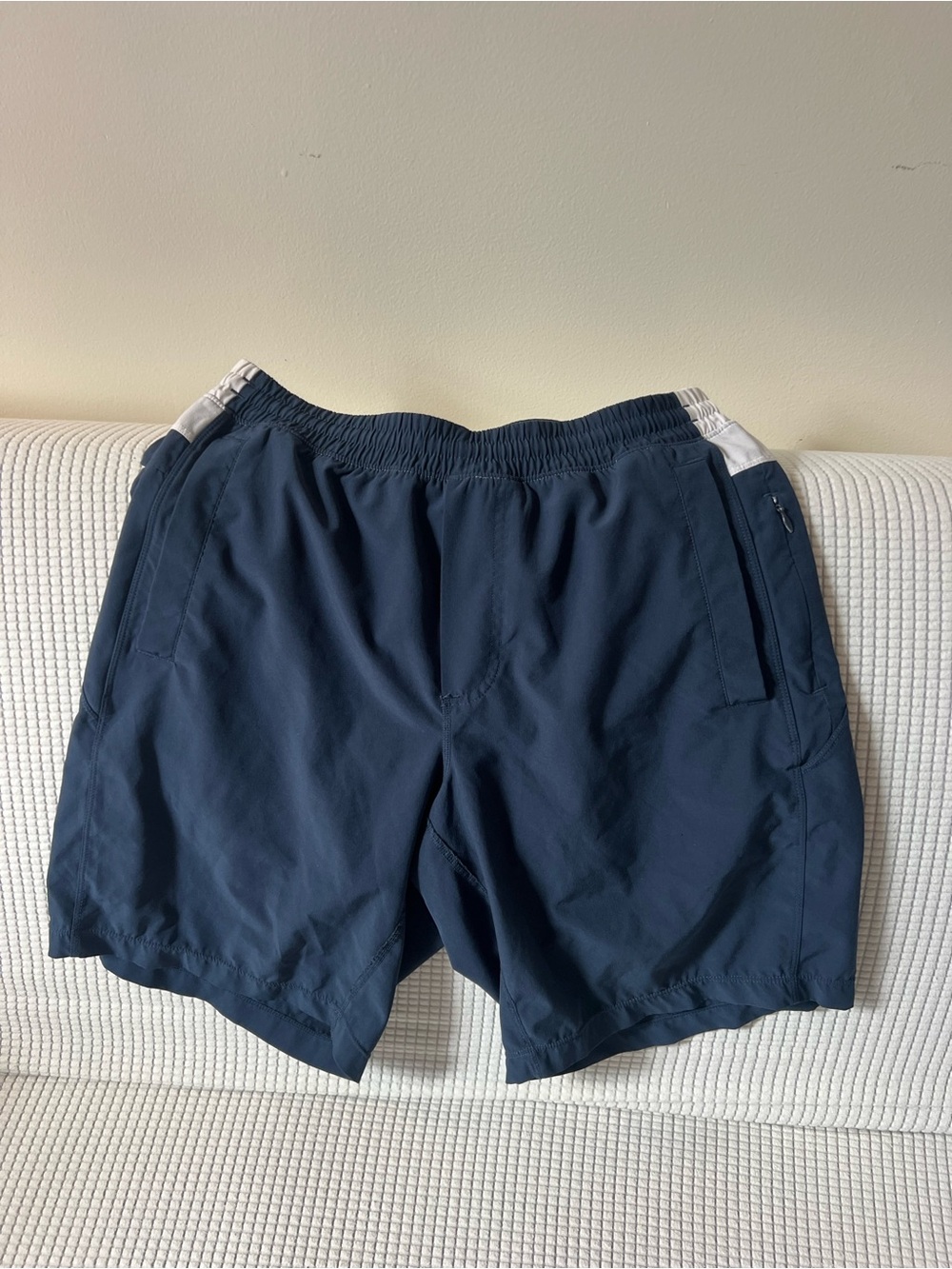 Birddogs Navy Shorts with White Waistband